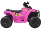 Preview: Elektrisches Kinderquad - Batteriebetrieb - 3 km/h - Farbe: rosa