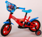 Preview: Kinderfahrrad - 10 Zoll - Stahlrahmen - 1-3 Jahre - Farbe blau-rot