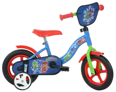 Kinderfahrrad - 10 Zoll - Stahlrahmen - Farbe blau-rot