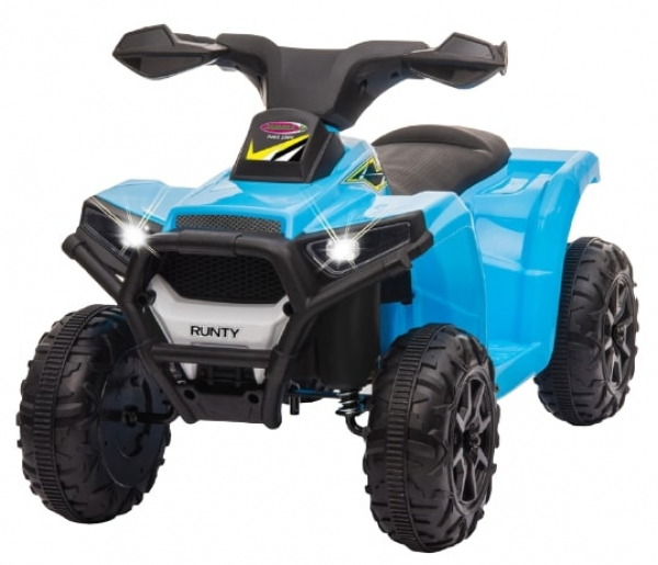 Elektrisches Kinderquad - Batteriebetrieb - 3 km/h - Farbe: blau